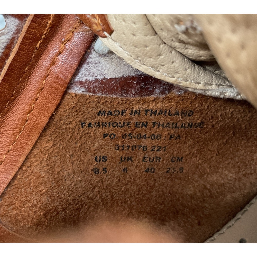 Nike Considered Mid Desert Oak Brown Leather Woven Vintage 311076-221 Size 8.5 - Picture 15 of 16